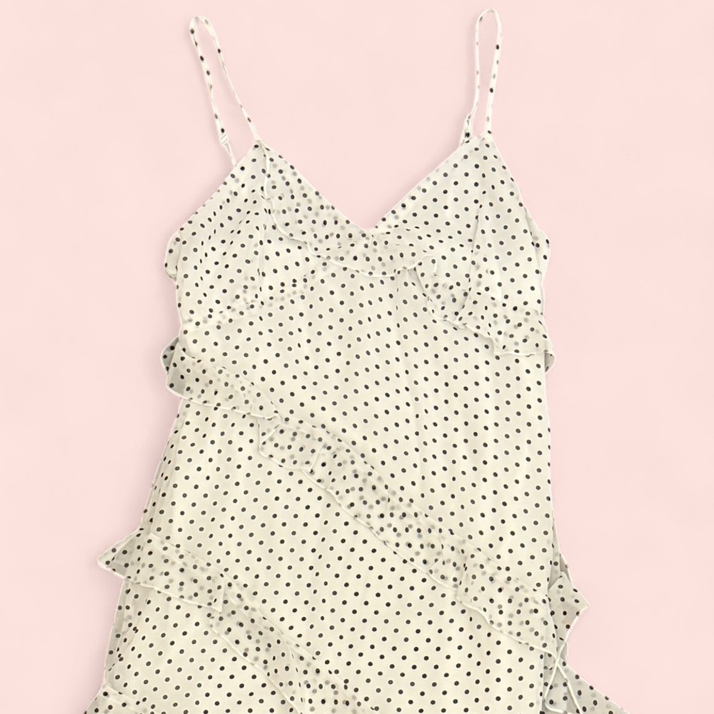 Polka Dot Ruffle Dress